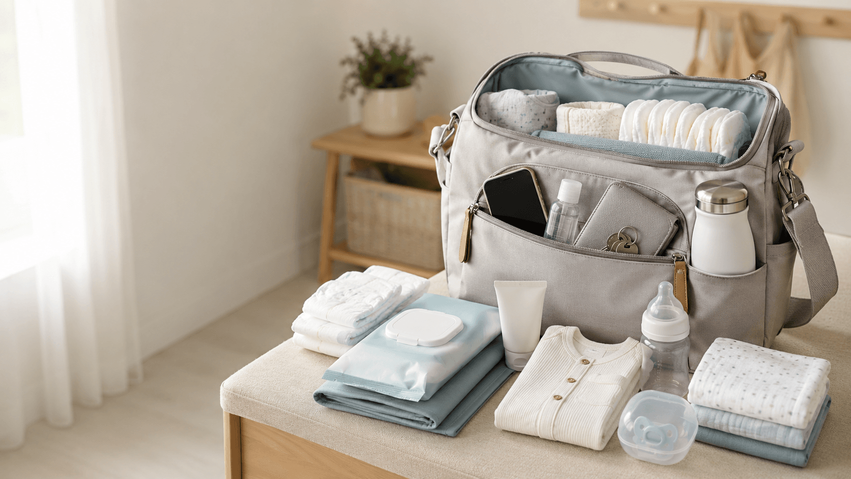What to Pack in a Newborn Diaper Bag
